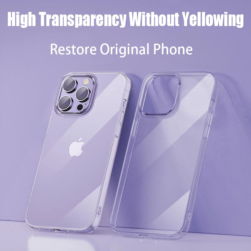 Transparent Phone Case For iPhone