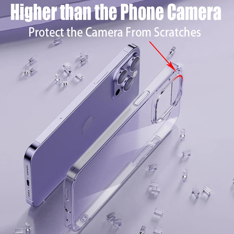 Transparent Phone Case For iPhone