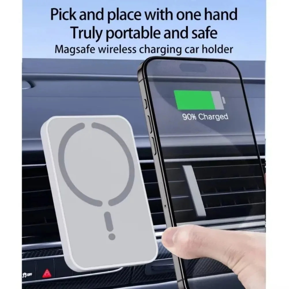 30W Car Magnetic Wireless Charger